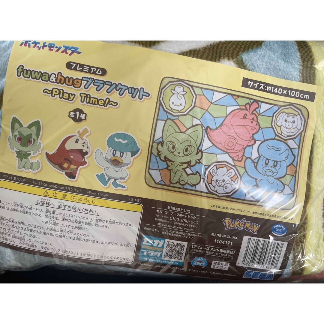 ポケモン ブランケット エンタメ/ホビーのおもちゃ/ぬいぐるみ(キャラクターグッズ)の商品写真