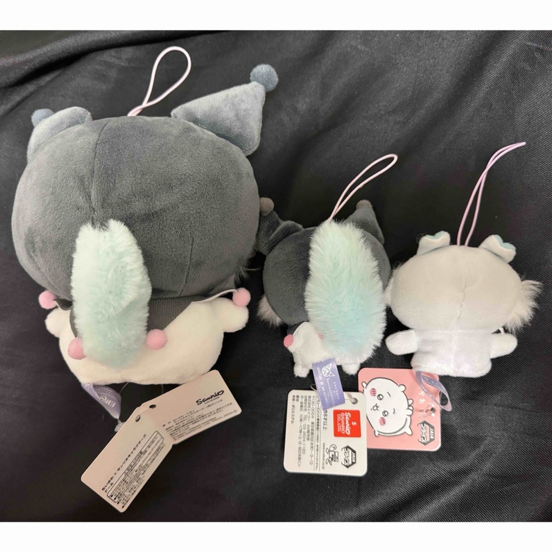 ちいかわ モモンガ クロミ サンリオ コラボ ぬいぐるみ ストラップ ちいかわ モモンガ クロミ サンリオ コラボ ぬいぐるみ ストラップ