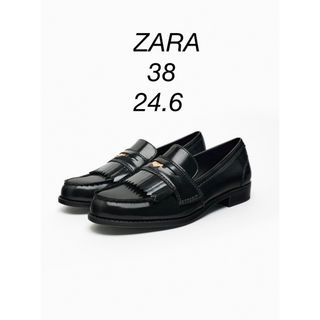 再値下げ！！ zara ハイヒールブルーチャー