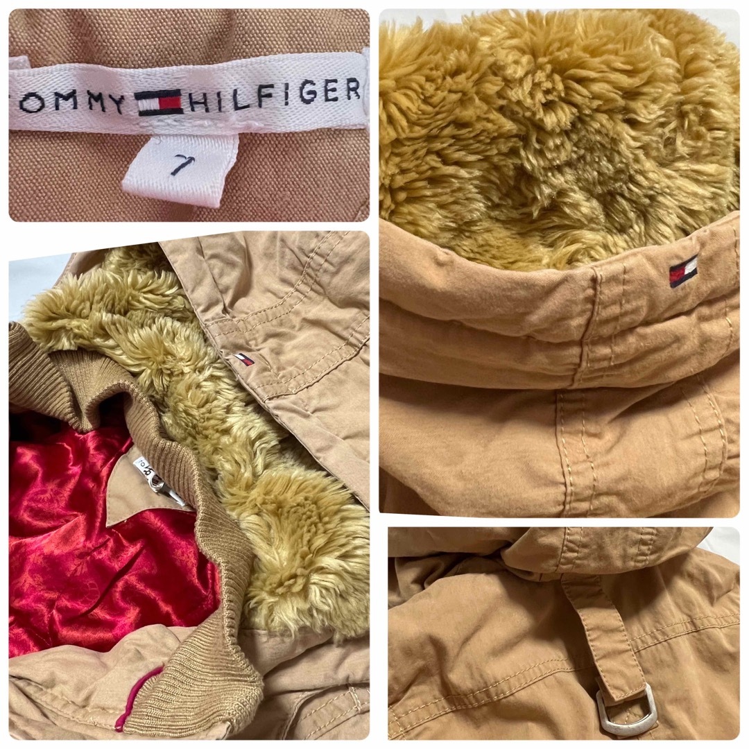 TOMMY HILFIGER(トミーヒルフィガー)の【kids 7歳 122cm】トミーヒルフィガー ＊ 中綿モッズコート キッズ/ベビー/マタニティのキッズ服女の子用(90cm~)(コート)の商品写真