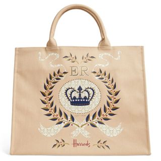 ハロッズ(Harrods)の【ゆき様専用】ハロッズ  Harrods プラチナジュビリー 限定　トートバッグ(トートバッグ)