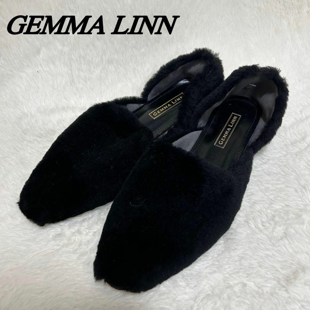 GEMMA LINN(ジェマリン)のGEMMA LINN ジェマリン　パンプス　ファー　サイズ35 レディースの靴/シューズ(ハイヒール/パンプス)の商品写真