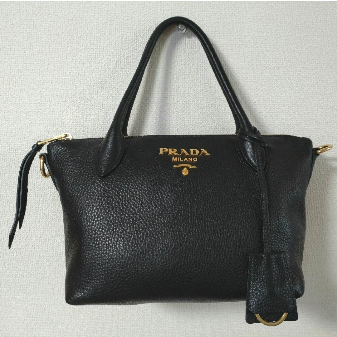 PRADA(プラダ)の☆新品同様☆PRADA 2way ハンドバッグ レディースのバッグ(ハンドバッグ)の商品写真