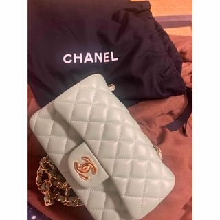 未使用 展示品 シャネル CHANEL マトラッセ ミニ 巾着 チェーン ショルダー バッグ レザー ブラック VLP 90208301