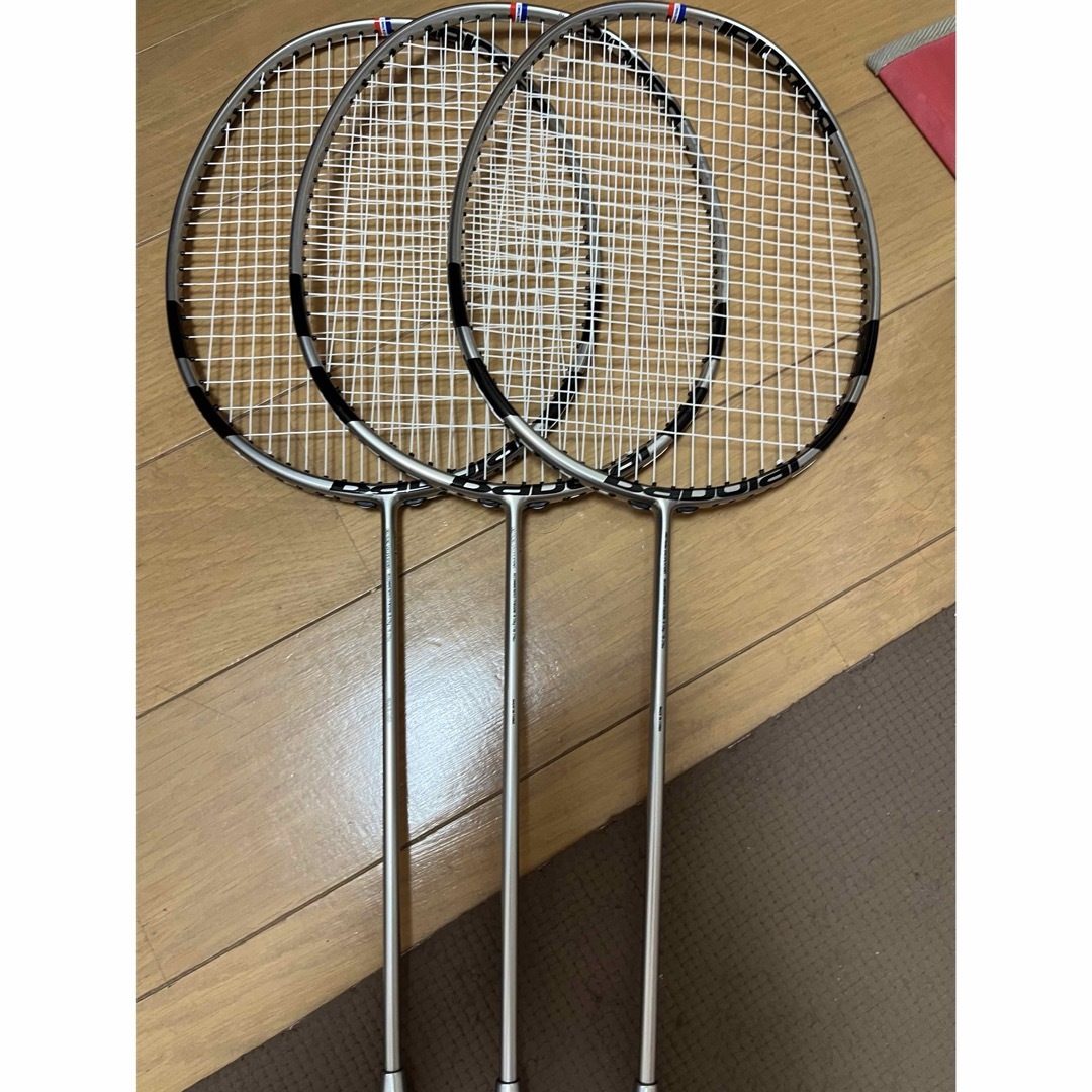 Babolat(バボラ)の3本 ガット 張りたて 新品 BabolaT バボラ バドミントン ラケット スポーツ/アウトドアのスポーツ/アウトドア その他(バドミントン)の商品写真