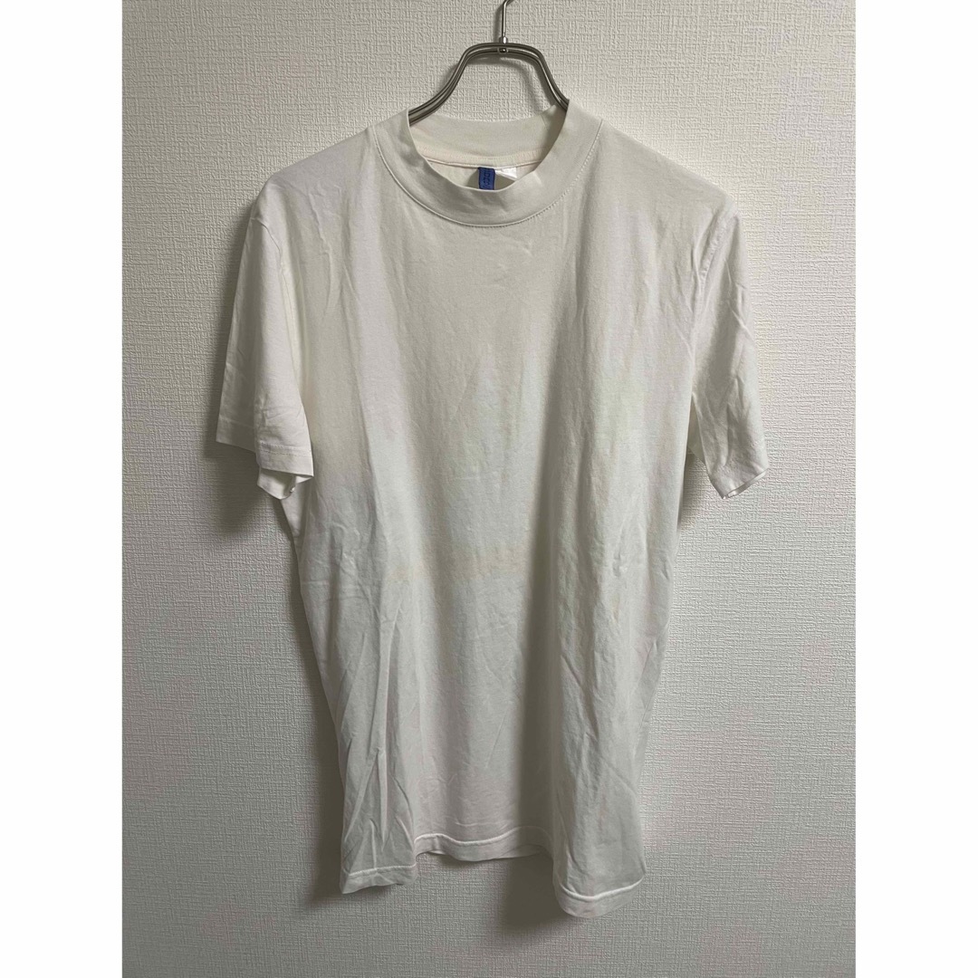 H&M(エイチアンドエム)のH&M モックネック Tシャツ リブ エイチアンドエム メンズのトップス(Tシャツ/カットソー(半袖/袖なし))の商品写真