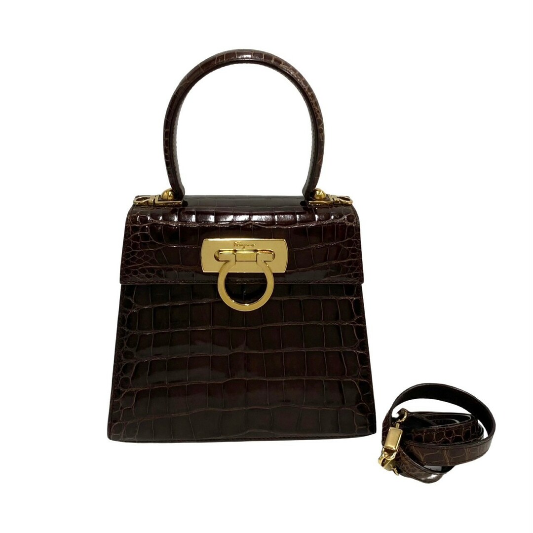 Salvatore Ferragamo - 極 美品 袋付 Salvatore Ferragamo