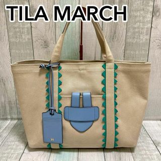 TILA MARCH トートバッグ　スカーフ付き