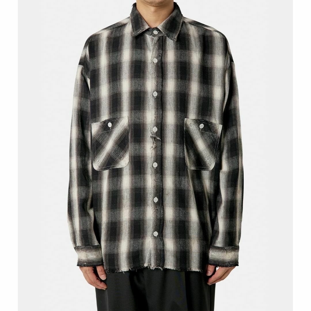 【新品未使用】23AW SAINT MICHAEL FRNNL SHIRT