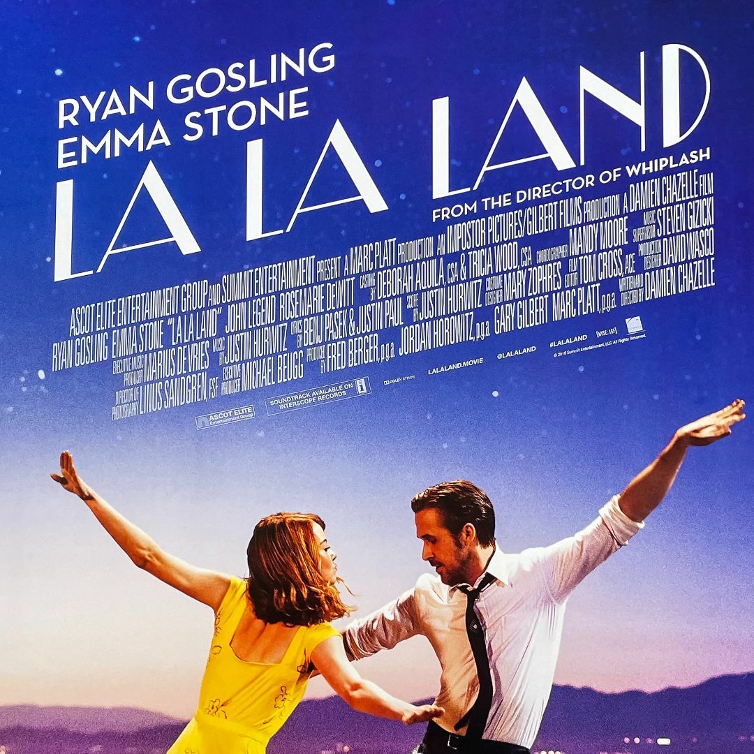 US版ポスター『ラ・ラ・ランド』(La La Land) Dance styleの US版ポスター『ラ・ラ・ランド』(La La Land) Dance styleの