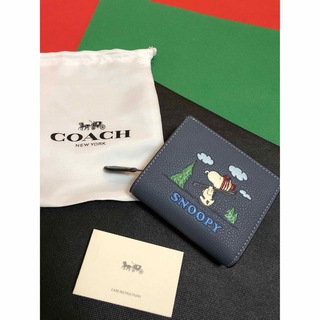 【新品】COACH  コーチ　2WAYミニボストン+折り財布セット　スヌーピー