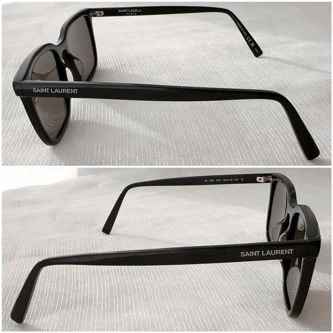 サンローランパリ　スクエア　サングラス　メガネ　アイウェア　眼鏡　極美品