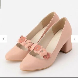 トッカ(TOCCA)の【美品】TOCCA トッカ FLORA PUMPS パンプス ピンク(ハイヒール/パンプス)