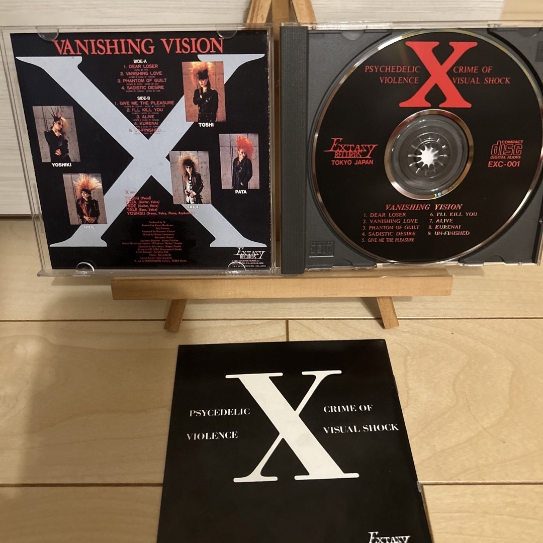 X JAPAN/VANISHING VISION 初回盤の通販 by COTD's Shop|ラクマ X JAPAN/VANISHING VISION 初回盤の通販 by COTD's Shop|ラクマ