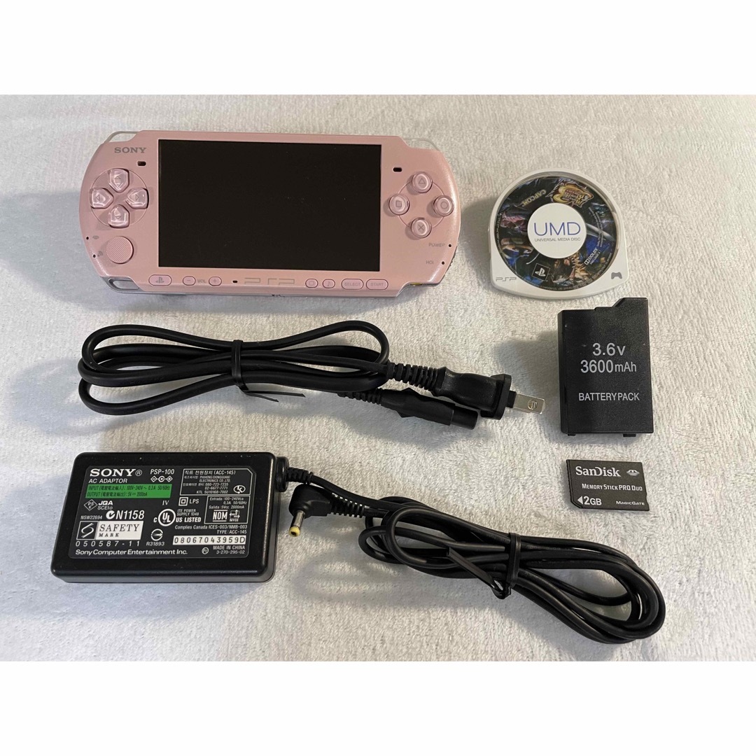 ☆良品☆ PSP-3000 ブロッサムピンク -