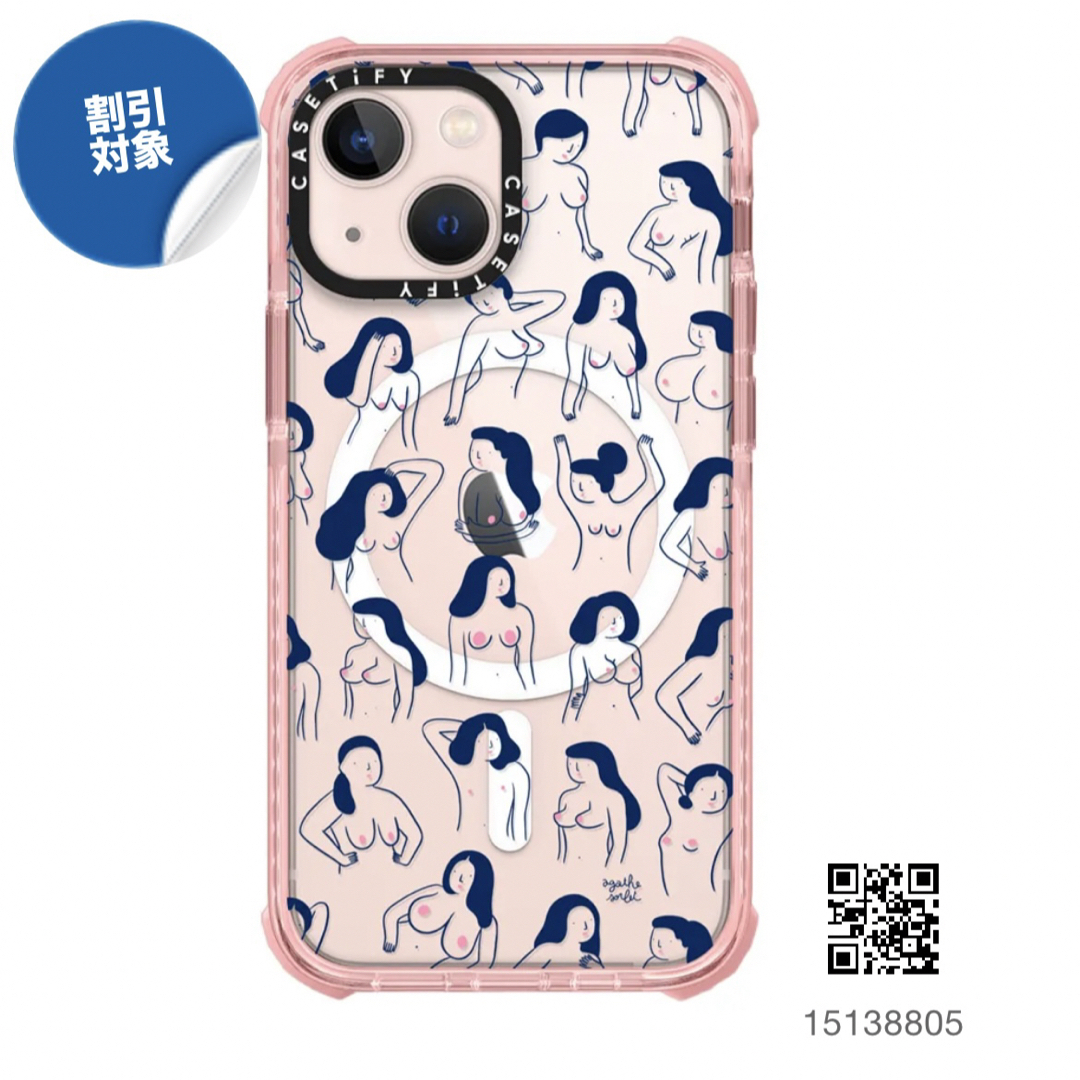 iPhone(アイフォーン)の  CASETiFY  iPhone13mini Agathe Sorlet スマホ/家電/カメラのスマホアクセサリー(iPhoneケース)の商品写真