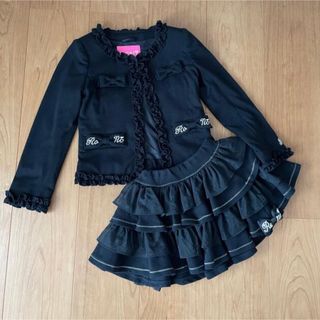 キッズ服女の子用(90cm~)RONI スーツ 入学式  120 SM タグ付き