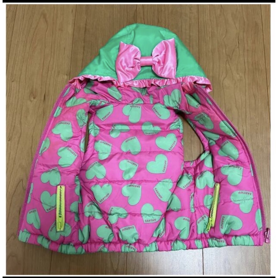 EARTHMAGIC(アースマジック)のアースマジック    リバーシブルベスト② キッズ/ベビー/マタニティのキッズ服女の子用(90cm~)(ジャケット/上着)の商品写真