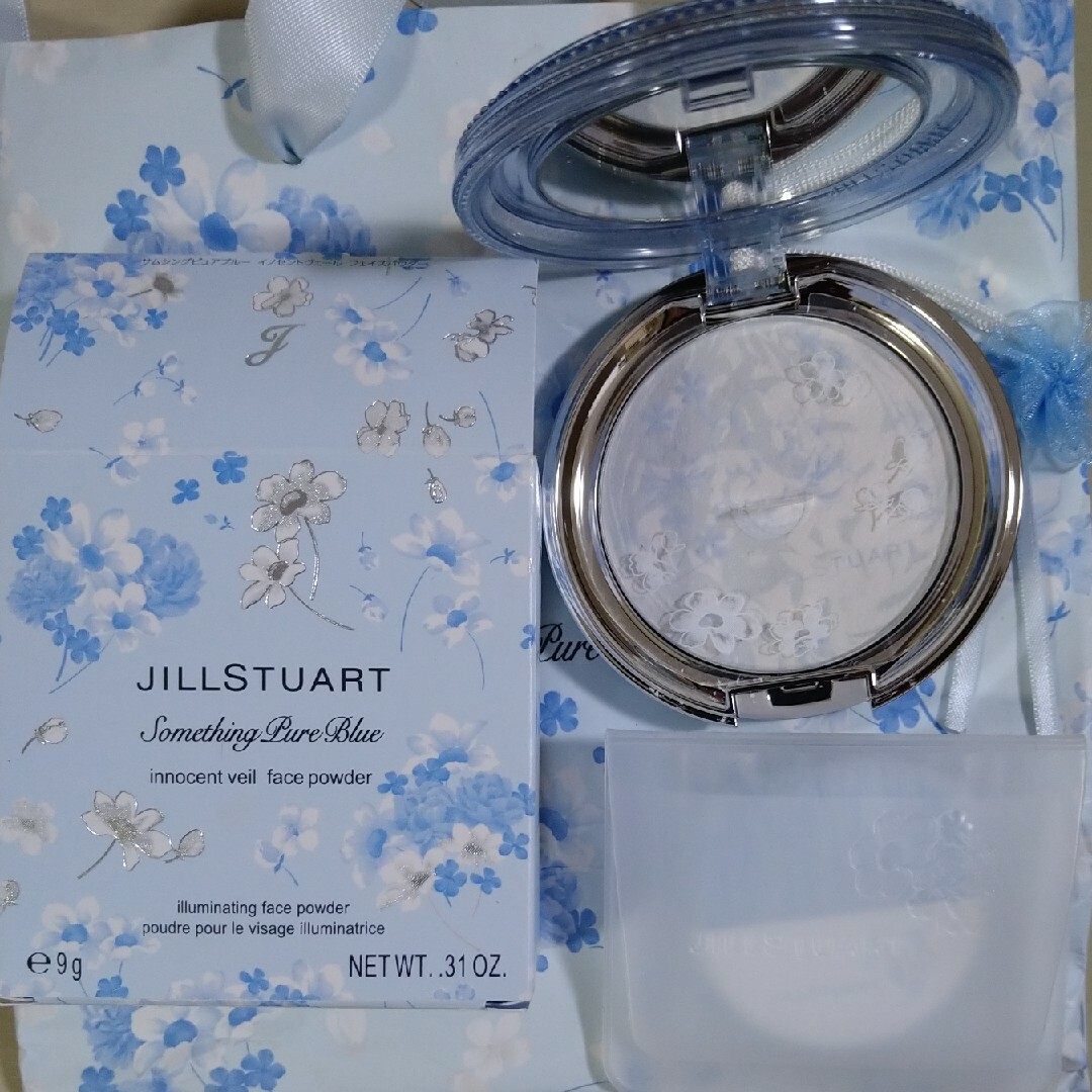 JILLSTUART(ジルスチュアート)のJILL STUART サムシングピュアブルーイノセントヴェールフェイスパウダー コスメ/美容のベースメイク/化粧品(フェイスパウダー)の商品写真