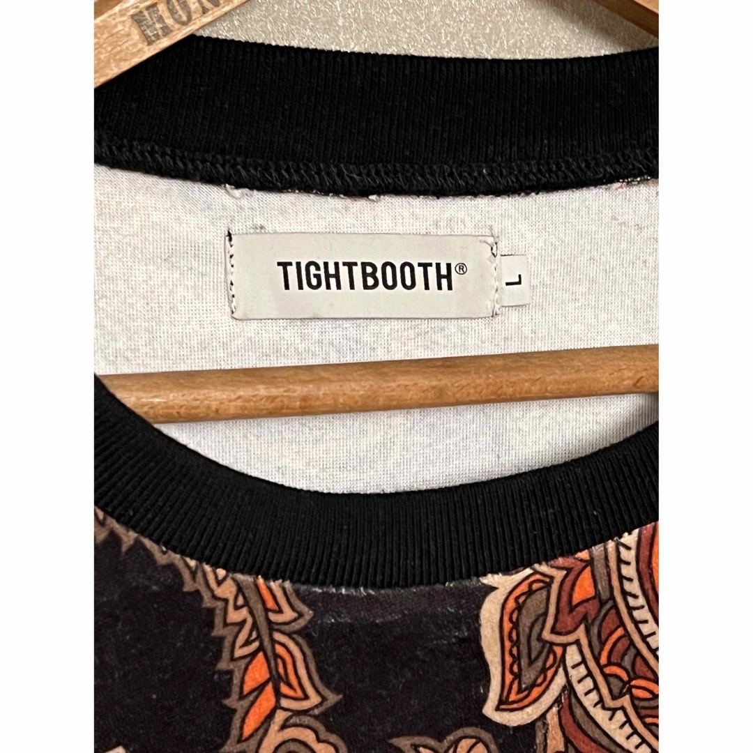 TIGHTBOOTH PRODUCTION ペイズリー柄トップス