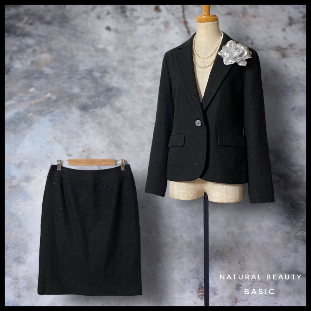 NATURAL つけれ BEAUTY BASIC スーツ上下 NATURAL つけれ BEAUTY BASIC スーツ上下