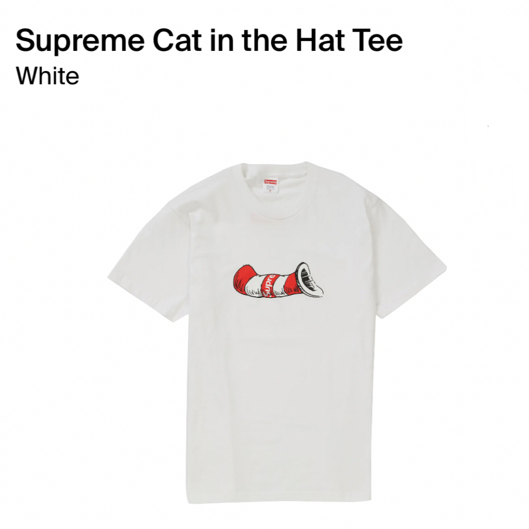 専用　Supreme cat in the hat tee