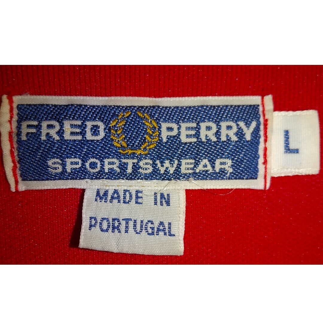 FRED PERRY(フレッドペリー)のFRED PERRY  フレッドペリー  トラック ジャケット ジャージ 80s メンズのトップス(ジャージ)の商品写真