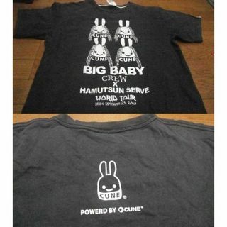 CUNE - cune キューン うさぎ 2010年仙台ワールドツアー Tシャツ L 黒 ...