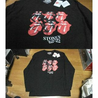 新品 ローリングストーンズ rolling stones ロング Tシャツ4L(Tシャツ/カットソー(七分/長袖))