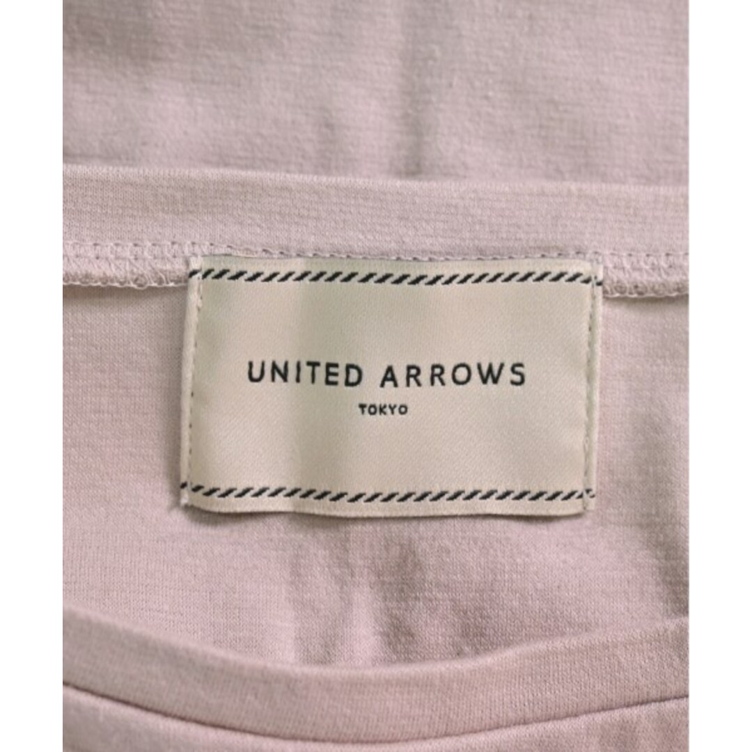 UNITED ARROWS(ユナイテッドアローズ)のUNITED ARROWS Tシャツ・カットソー -(L位) ベージュ 【古着】【中古】 レディースのトップス(カットソー(半袖/袖なし))の商品写真