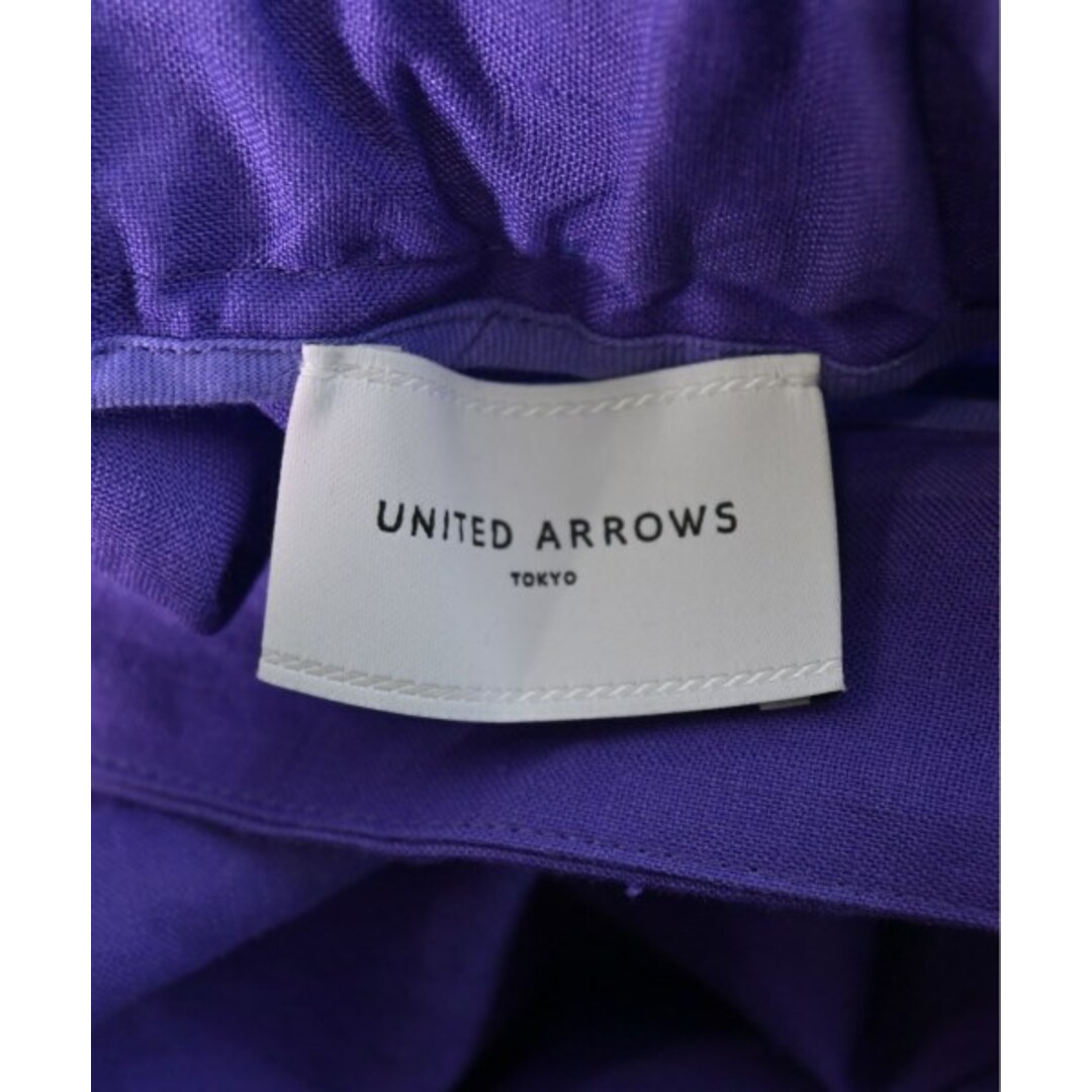 UNITED ARROWS ロング・マキシ丈スカート 38(M位) 紫 【古着】【中古】