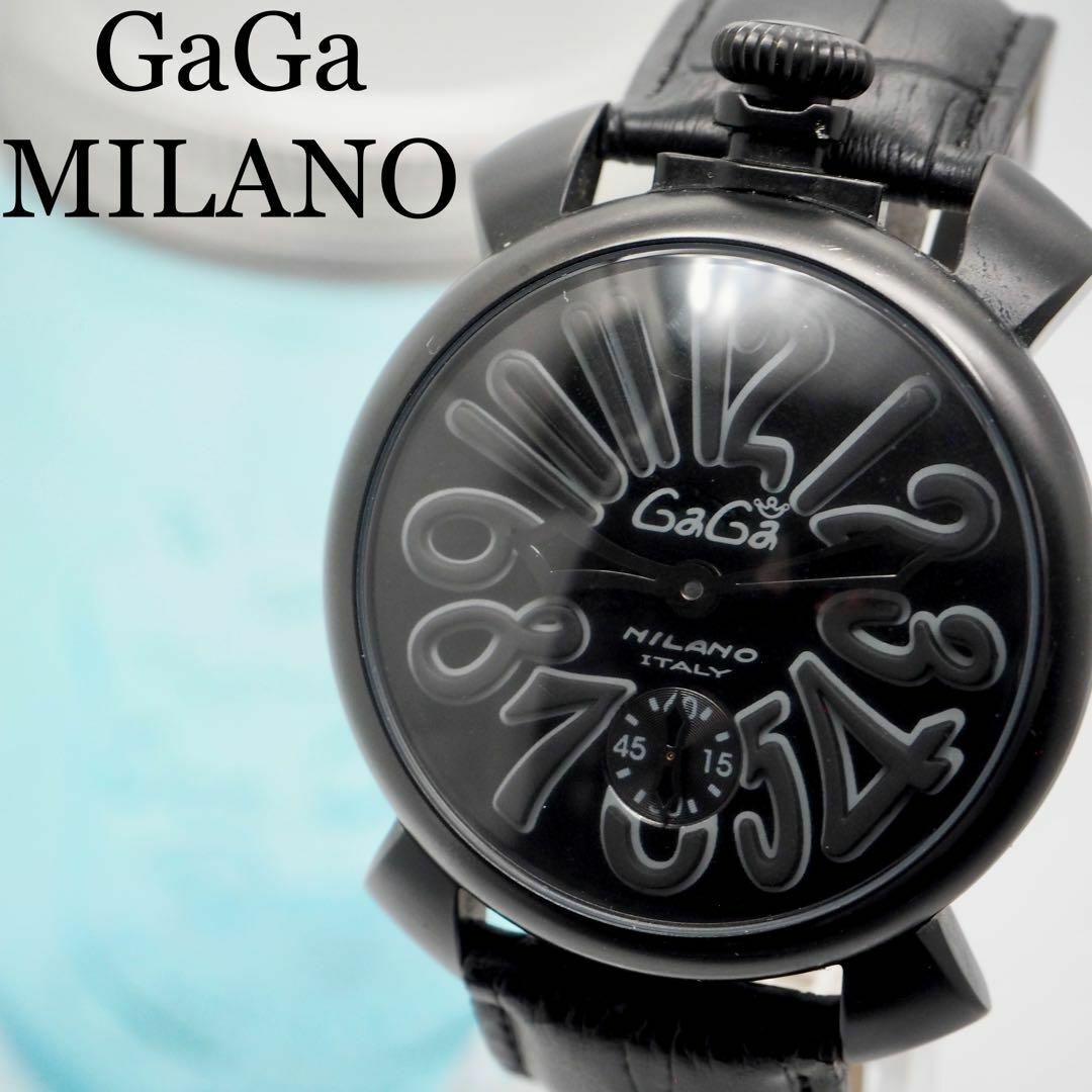 GaGa MILANO - 209 GaGa MILANO ガガミラノ時計 メンズ腕時計 手巻き ...