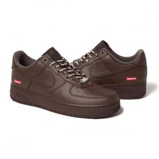 シュプリーム(Supreme)のSupreme × Nike Air Force 1 Low ブラウン(スニーカー)