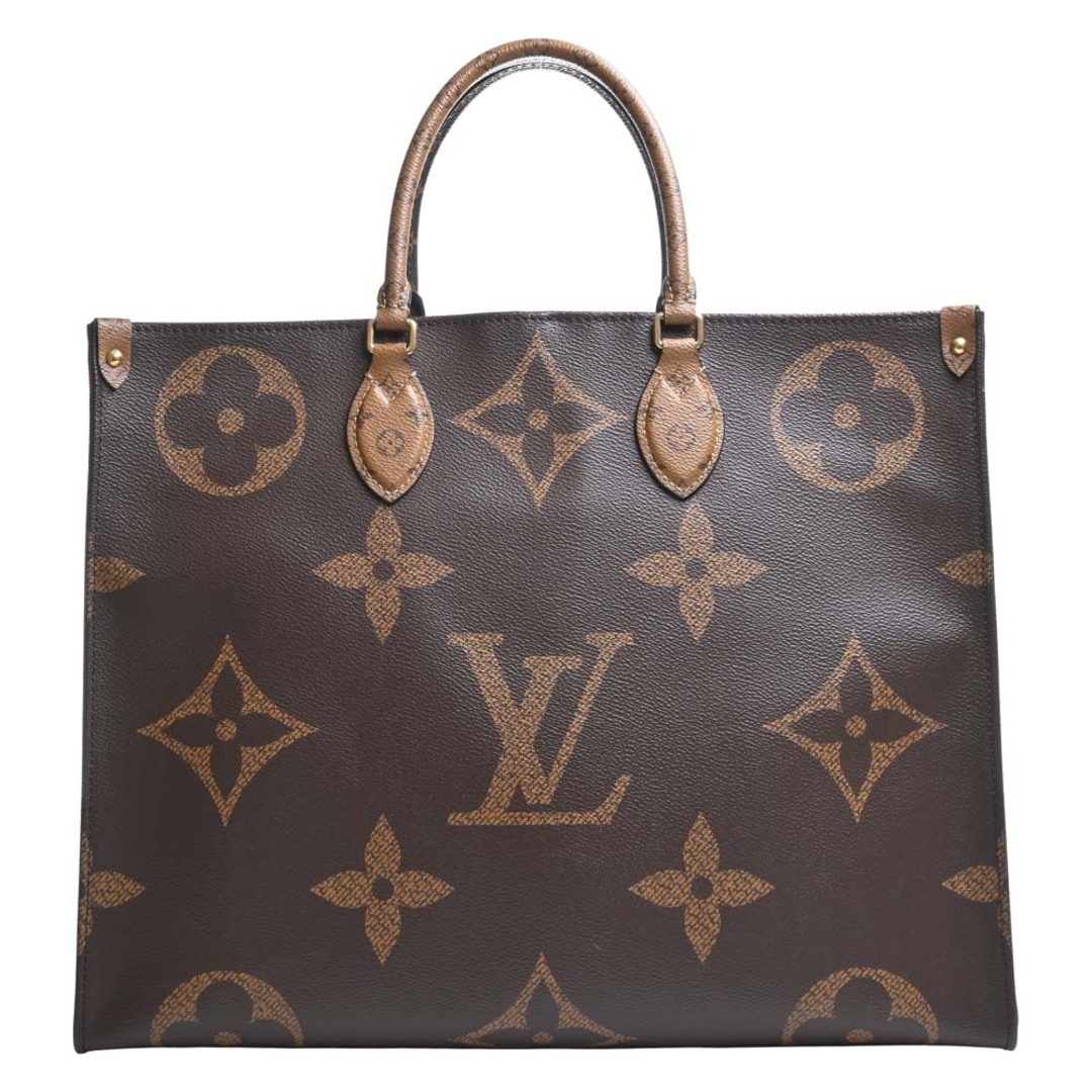 LOUIS VUITTON ルイヴィトン ジャイアント モノグラム リバース  オンザゴーGM トートバッグ M45320 ブラウン by