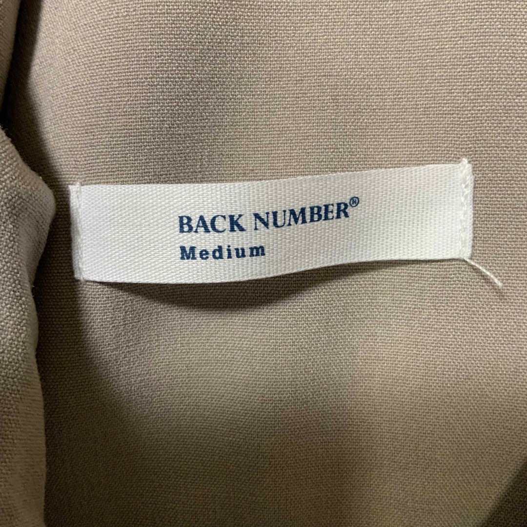 BACK NUMBER(バックナンバー)の【BACK NUMBER】バックナンバー ワンピース ノースリーブ レディース レディースのワンピース(ひざ丈ワンピース)の商品写真