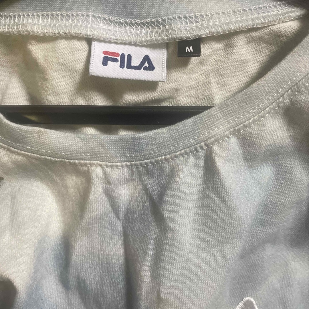 FILA(フィラ)のピンクラテFILA コラボひざ丈ワンピース レディースのワンピース(ひざ丈ワンピース)の商品写真