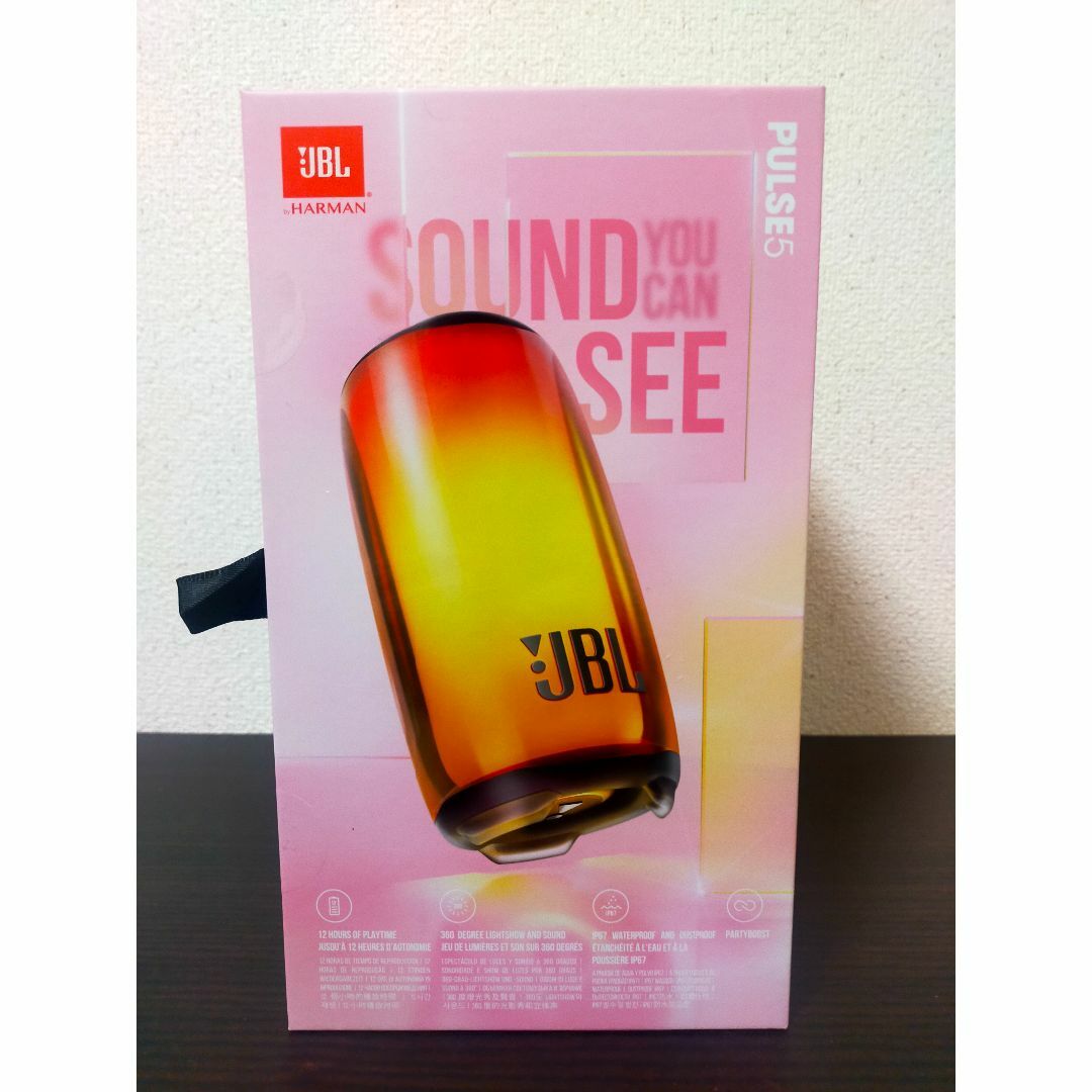 新品】JBL 防水 Bluetooth対応 JBLPULSE5BLKの通販 by ねこたく's shop