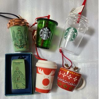 スターバックスコーヒー(Starbucks Coffee)のスタバオーナメント６個セット(その他)