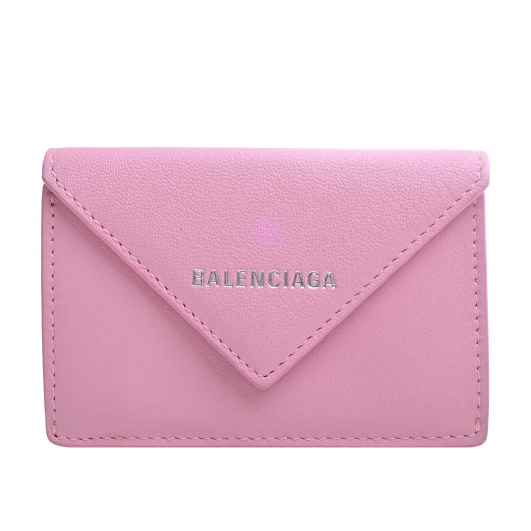 期間限定特別価格】 【中古】Balenciaga バレンシアガ レザー ペーパー