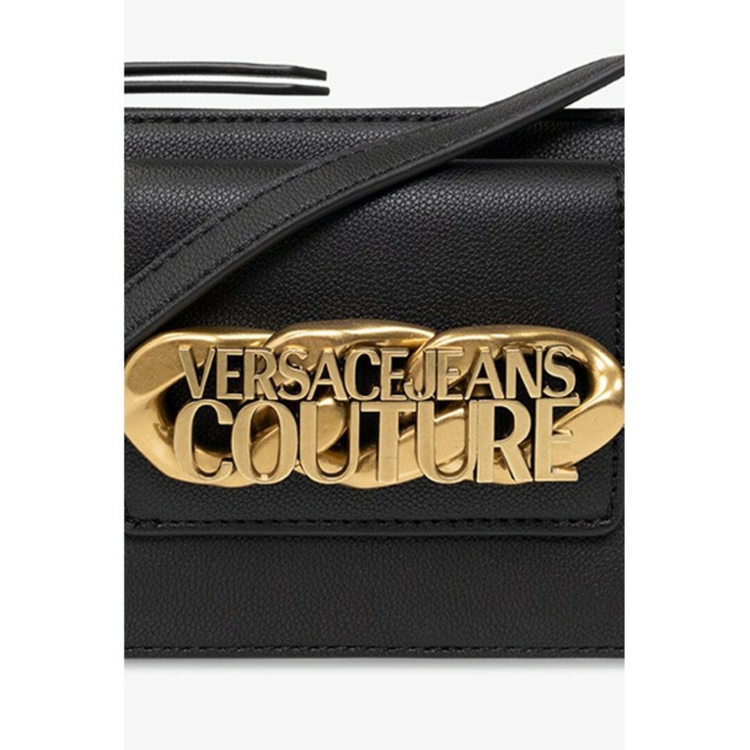 VERSACE JEANS COUTURE ショルダーバッグ ブラック