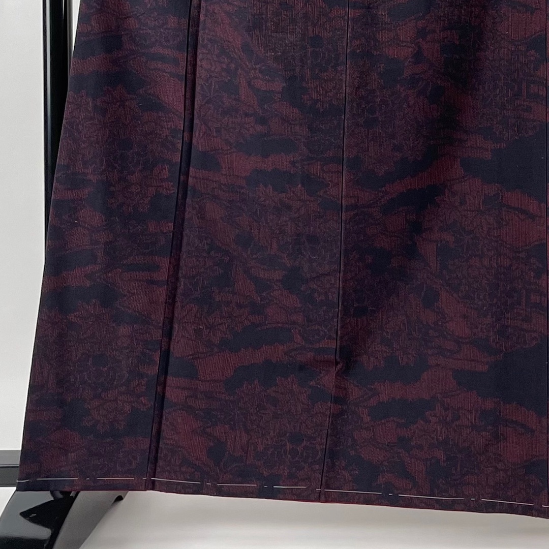 紬 身丈162cm 裄丈64cm 正絹 美品 秀品 【中古】