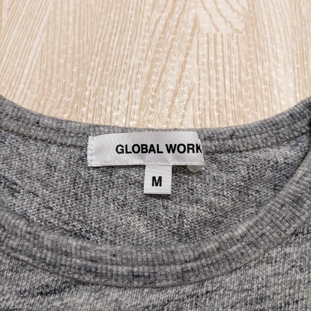 GLOBAL WORK(グローバルワーク)の☆KW-275☆ 星ワッペンロンT キッズ/ベビー/マタニティのキッズ服男の子用(90cm~)(Tシャツ/カットソー)の商品写真