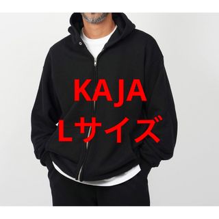 Lサイズ KAJA HEAVY FLEECE ZIP HOODIE パーカー