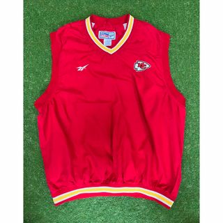 リーボック(Reebok)のNFL KansasCity Chiefs カンザスシティ・チーフス ベスト(ベスト)