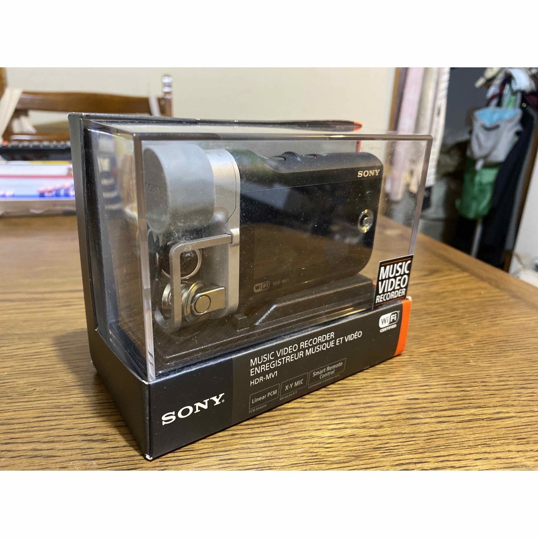 富士フイルム(フジフイルム)の焼きたてパン様専用X70 ワイドコンバージョンレンズ+SONY HDR mv1 スマホ/家電/カメラのカメラ(その他)の商品写真