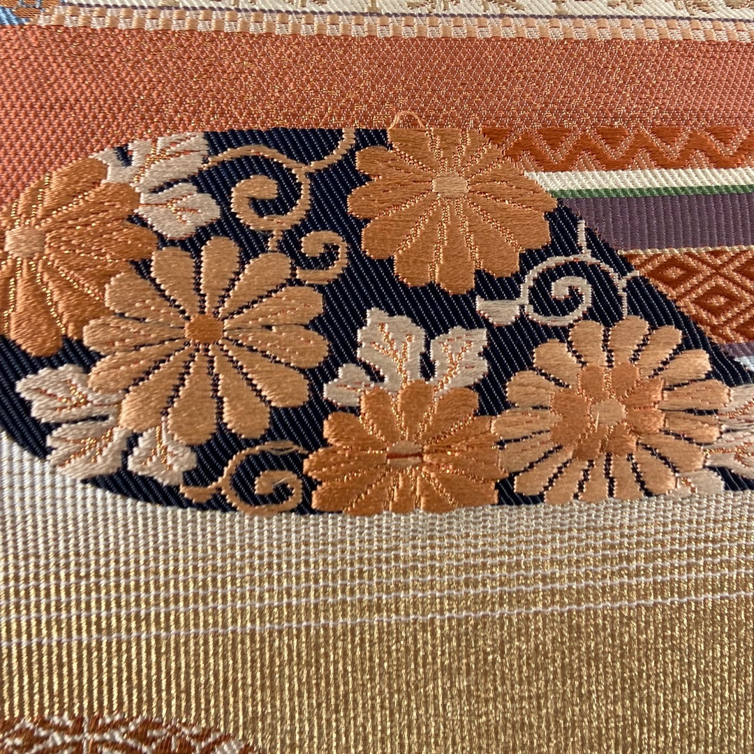 袋帯 美品 秀品 六通 正絹 【中古】の通販 by バイセル ラクマ店|ラクマ 袋帯 美品 秀品 六通 正絹