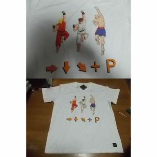 カプコン(CAPCOM)の新品 ストリートファイター コラボ TシャツXXL capcom uniqlo(Tシャツ/カットソー(半袖/袖なし))