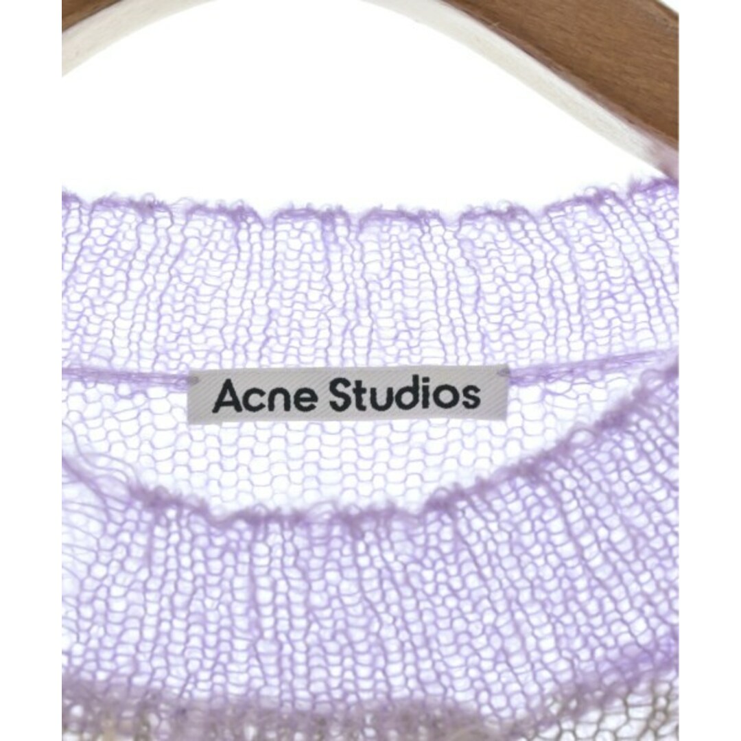 Acne Studios ニット・セーター XXS 紫等(アーガイル)