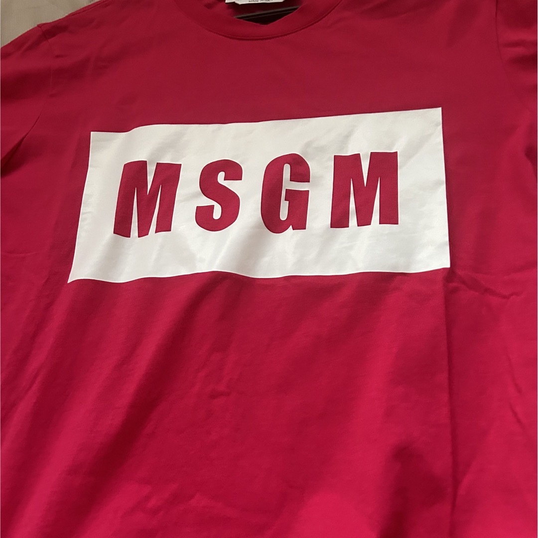 エムエスジーエム MSGM Tシャツ 半袖 丸首 クルーネック 2842MDM1Tシャツ(半袖/袖なし)