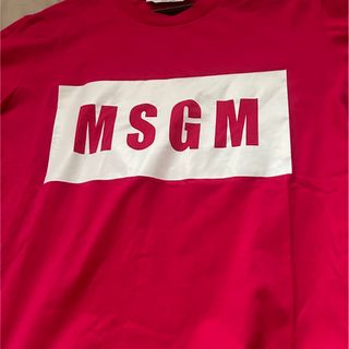 エムエスジイエム(MSGM)のエムエスジーエム MSGM Tシャツ 半袖 丸首 クルーネック 2842MDM1(Tシャツ(半袖/袖なし))